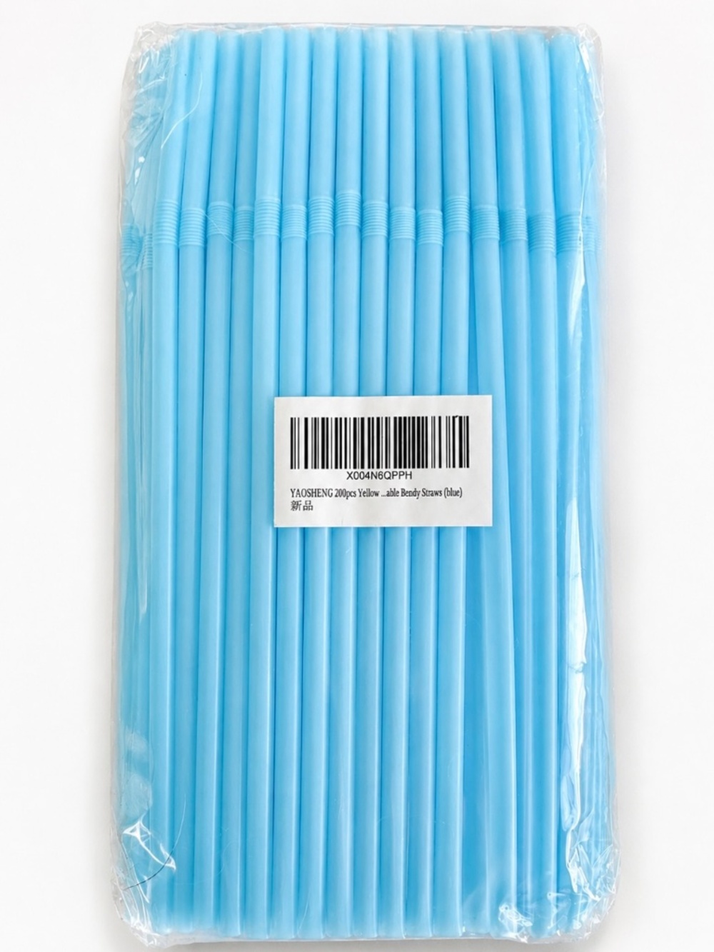 1000 Bendy Plastic Straws 5 Packs Assorted Colours Party Supplies NEW! - Picture 3 of 6
